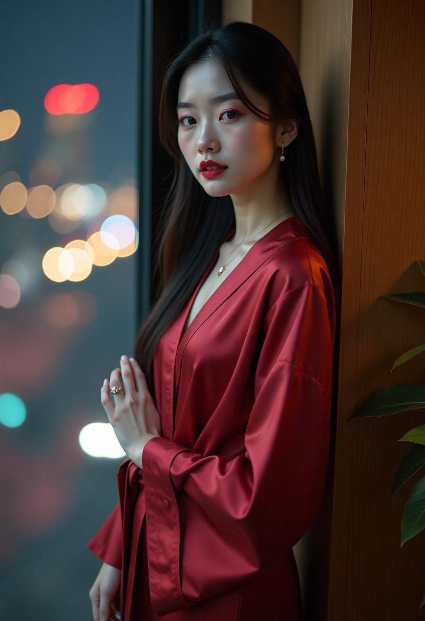 长街灯火海报